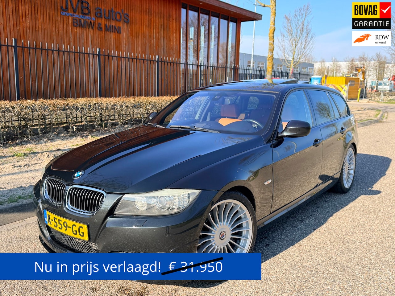 Alpina B3 - Biturbo 335i E91 touring Individual, youngtimer 360pk BMW 335i - AutoWereld.nl