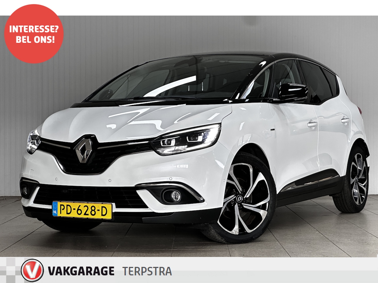 Renault Scénic - 1.2 TCe Bose/ Trekhaak/ Camera/ LED Koplampen/ Two-Tone/ Half-Leder/ 20'' LMV/ DAB+/ Keyle - AutoWereld.nl