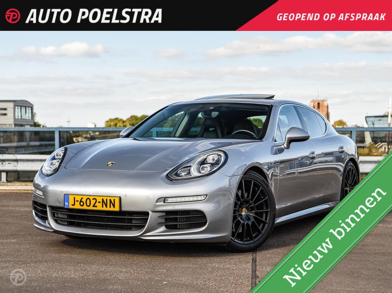 Porsche Panamera - 3.0 S 421 PK Facelift Schuifdak Luchtvering LED 20" Stoelkoeling Camera Navigatie - AutoWereld.nl