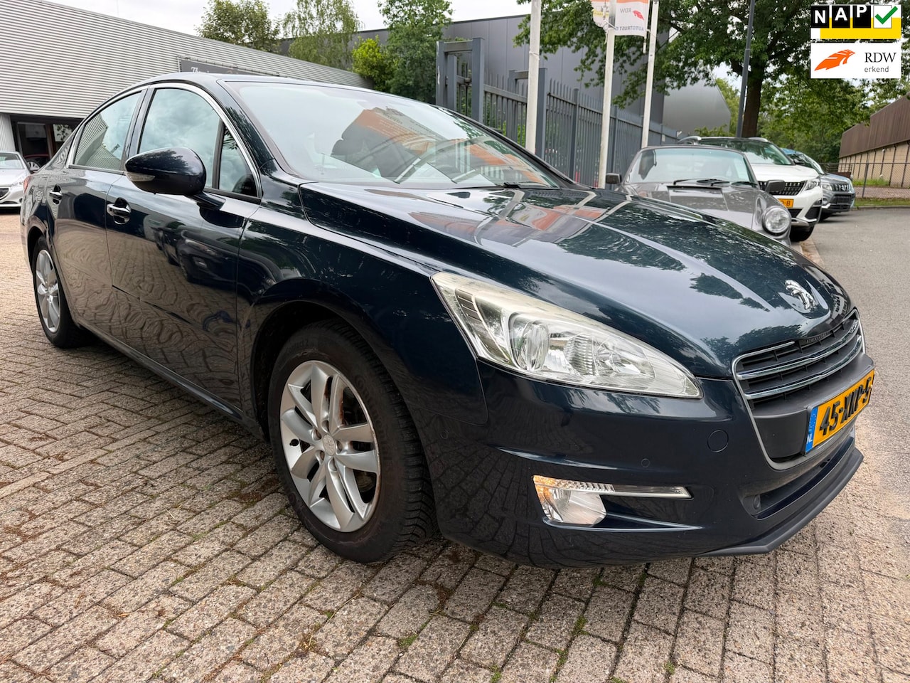 Peugeot 508 - 1.6 THP Blue Lease Executive navi, cruise, elec pakket, rijd perfect, apk t/m 30-09-2026, - AutoWereld.nl