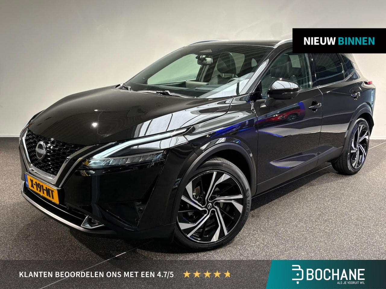 Nissan Qashqai - 1.3 MHEV Xtronic Tekna Plus | Head up display | 360 Camera | Panoramadak | - AutoWereld.nl