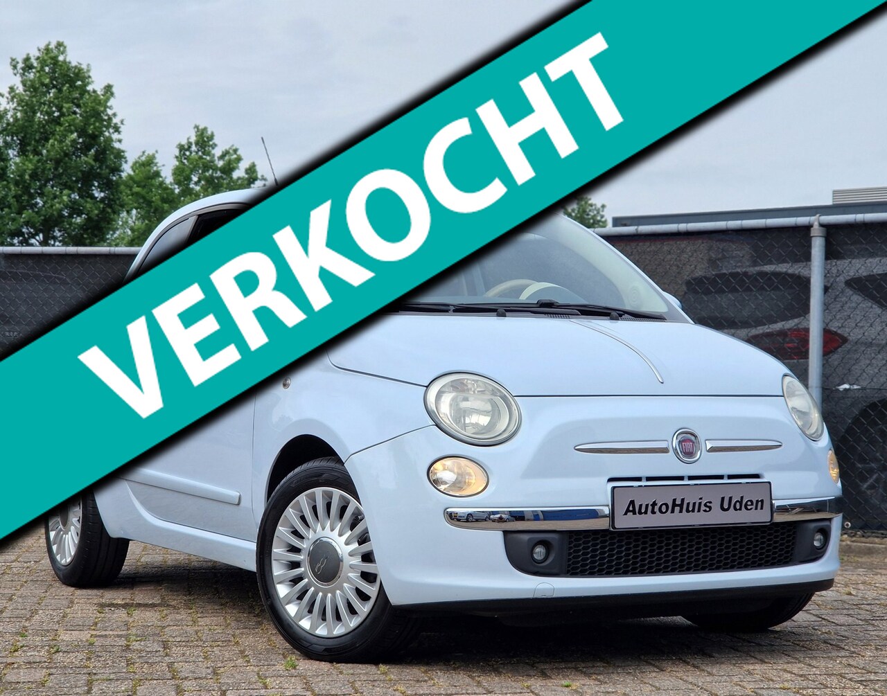 Fiat 500 - 1.2 Lounge*Pano*Airco*Nwe Distributieriem - AutoWereld.nl
