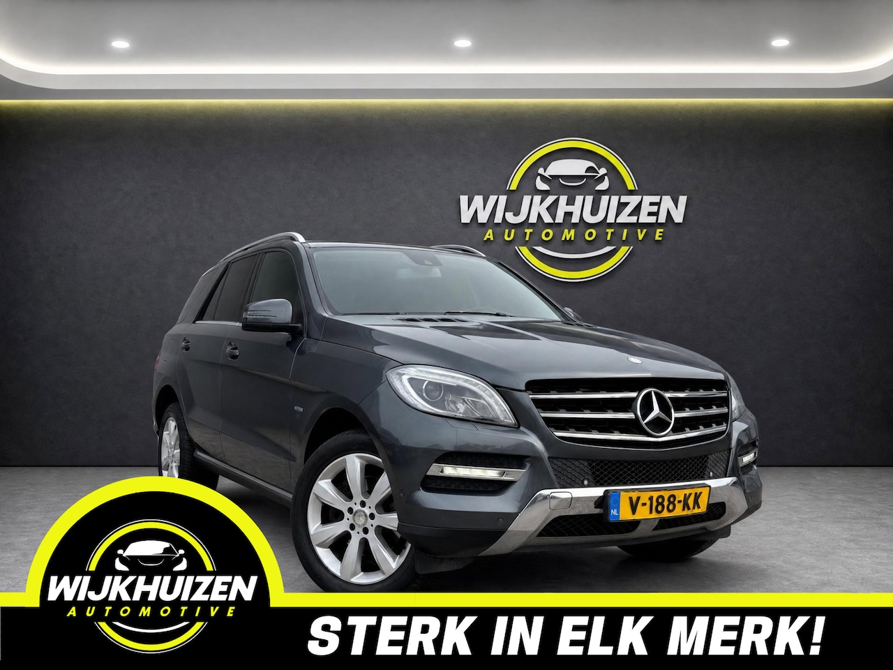 Mercedes-Benz ML-klasse - 350 BLUETEC 4MATIC Automaat Grijs Kenteken Vol Opties !!! - AutoWereld.nl