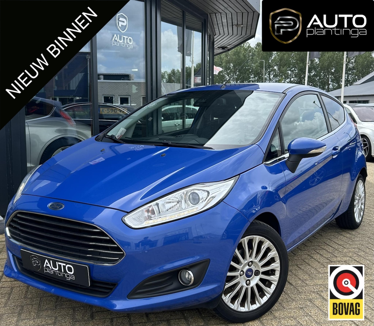 Ford Fiesta - 1.0 EcoBoost Titanium 101PK | NL AUTO | Climate Control | Cruise Control | Voorruitverwarm - AutoWereld.nl