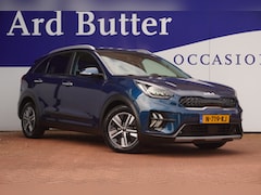 Kia Niro - 1.6 GDi Hybrid DynamicPlusLine+Led+Vitrual+Volleder+stoel&stuur-verw+camera+breed-navigati