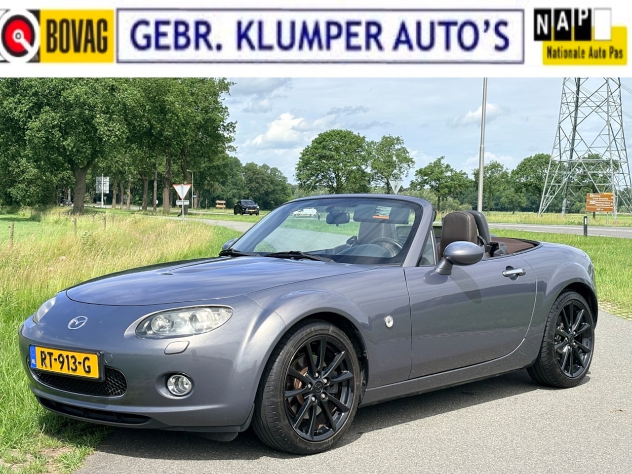 Mazda MX-5 - 2.0 S-VT Executive Leer, Airco/ECC, Navi, 17" LM, Stoelverwarming - AutoWereld.nl