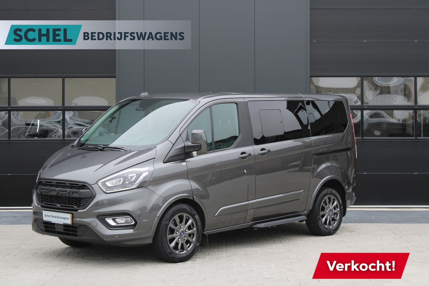Ford Transit Custom Tourneo - 320 2.0 TDCI L1H1 170pk - Automaat - Leder - ACC - 1+1 stoelopstelling - Bi-Xenon -Stoelve - AutoWereld.nl