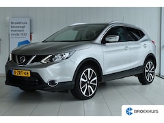 Nissan Qashqai - 1.2 Tekna | Trekhaak | Pano | 360 Camera | Cruise Control | Leder | Keyless | Navi | Clima
