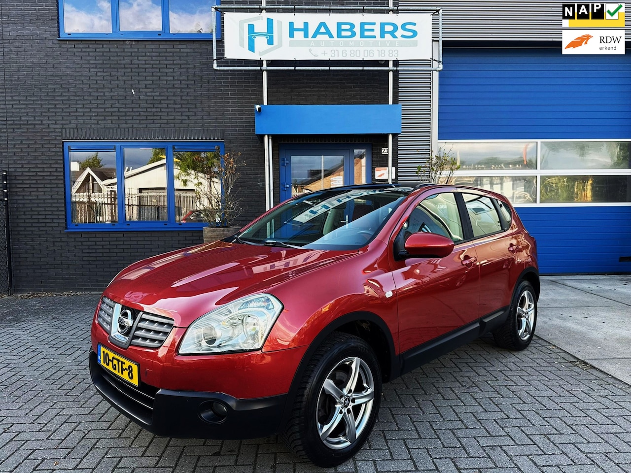 Nissan Qashqai - 1.6 Acenta 114PK|Origineel NL|Navi|Climate|Camera|Panoramdak|Isofix|Cruise Control|Bluetoo - AutoWereld.nl