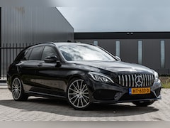 Mercedes-Benz C-klasse Estate - 350 e Lease Edition PHEV | AMG | 360 graden | Bomvol | Leder | Burmester | HUD | 19" velgen | Luchtvering | Ke