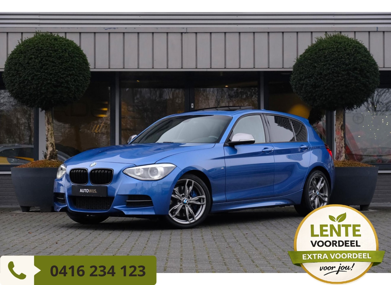 BMW 1-serie - M135i xDrive Executive|Pano|Leder|H&K|Xenon - AutoWereld.nl