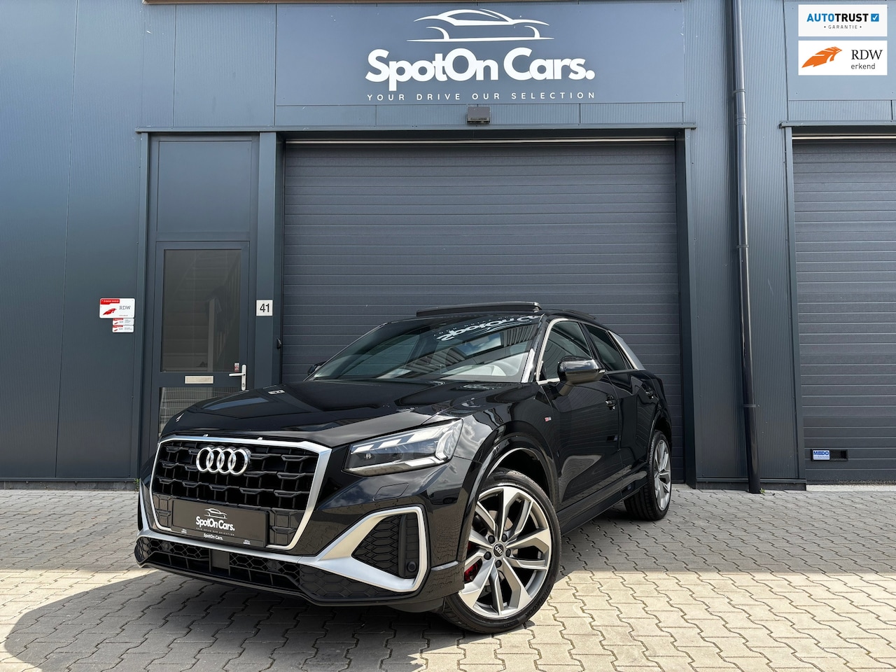 Audi Q2 - 35 TFSI 3x S-Line PANO MATRIX CAMERA ACC KEYLESS - AutoWereld.nl