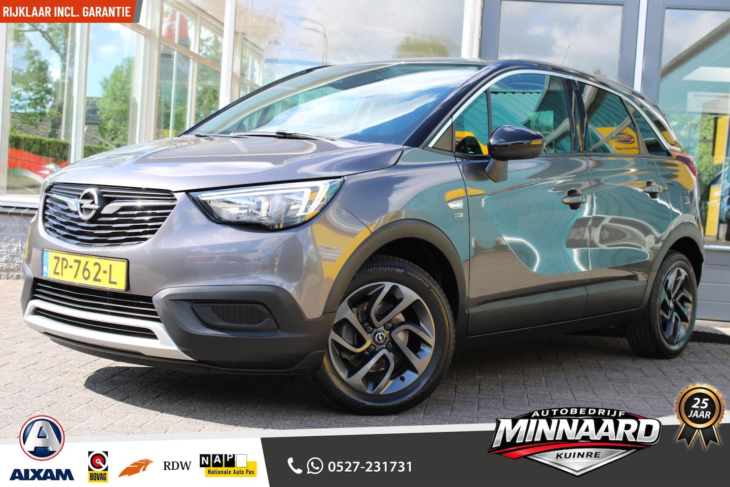 Opel Crossland X - 1.2 Turbo 120 Jaar Edition 1.2 Turbo 120 Jaar Edition - AutoWereld.nl
