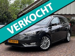 Ford Focus Wagon - 1.0 125pk Titanium Wagon|RIJKLAAR|1EIG|NIEUWE D.RIEM|CAMERA|TREKHAAK|Dealer Onderhouden| N