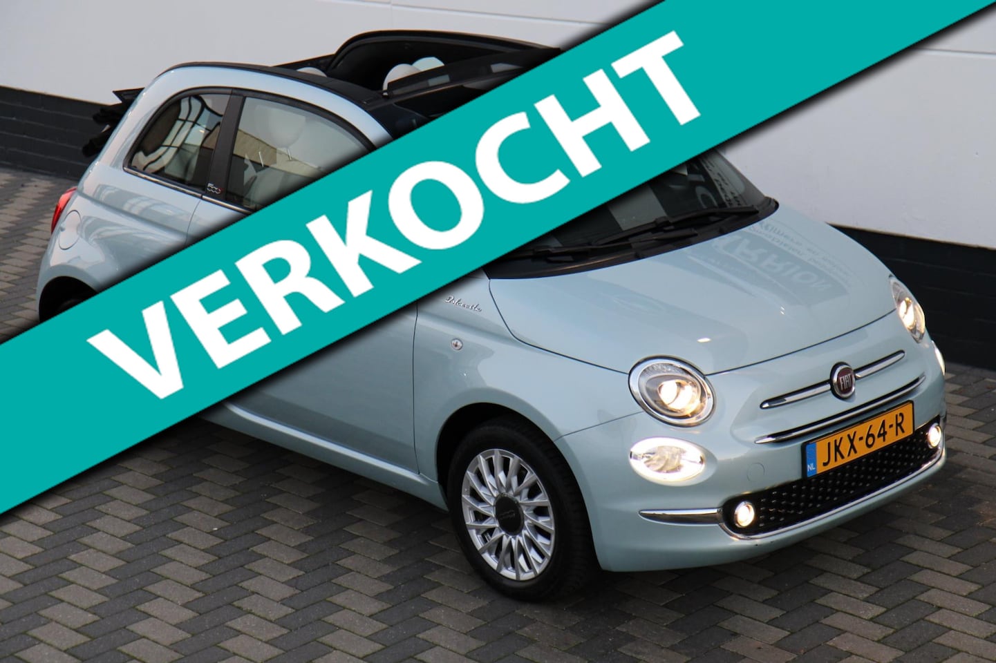 Fiat 500 C - 1.0 Hybrid Dolcevita Carplay Airco Cruise BTW !! - AutoWereld.nl