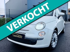 Fiat 500 - 1.2 Lounge Pelle Frau ( Automaat )