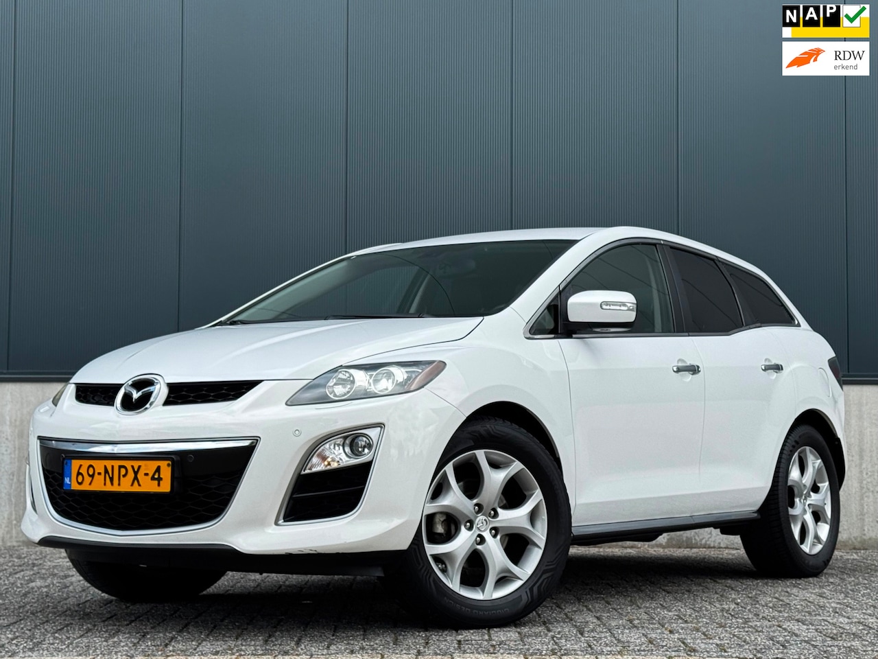 Mazda CX-7 - 2.3 DISI GT-L|XENON|6BAK|4X4|LEDER|STOELVERW|CAMERA|PSENSOR|ORIGINEEL NL|LAGE KM MET NAP|D - AutoWereld.nl