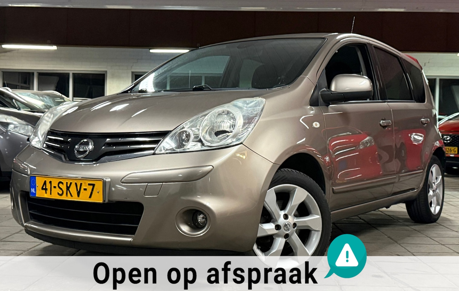 Nissan Note - 1.6 Life +|NAP|NweAPK|Cruise|Airco|Bluetooth|Trekhaak|PerfectOH| - AutoWereld.nl
