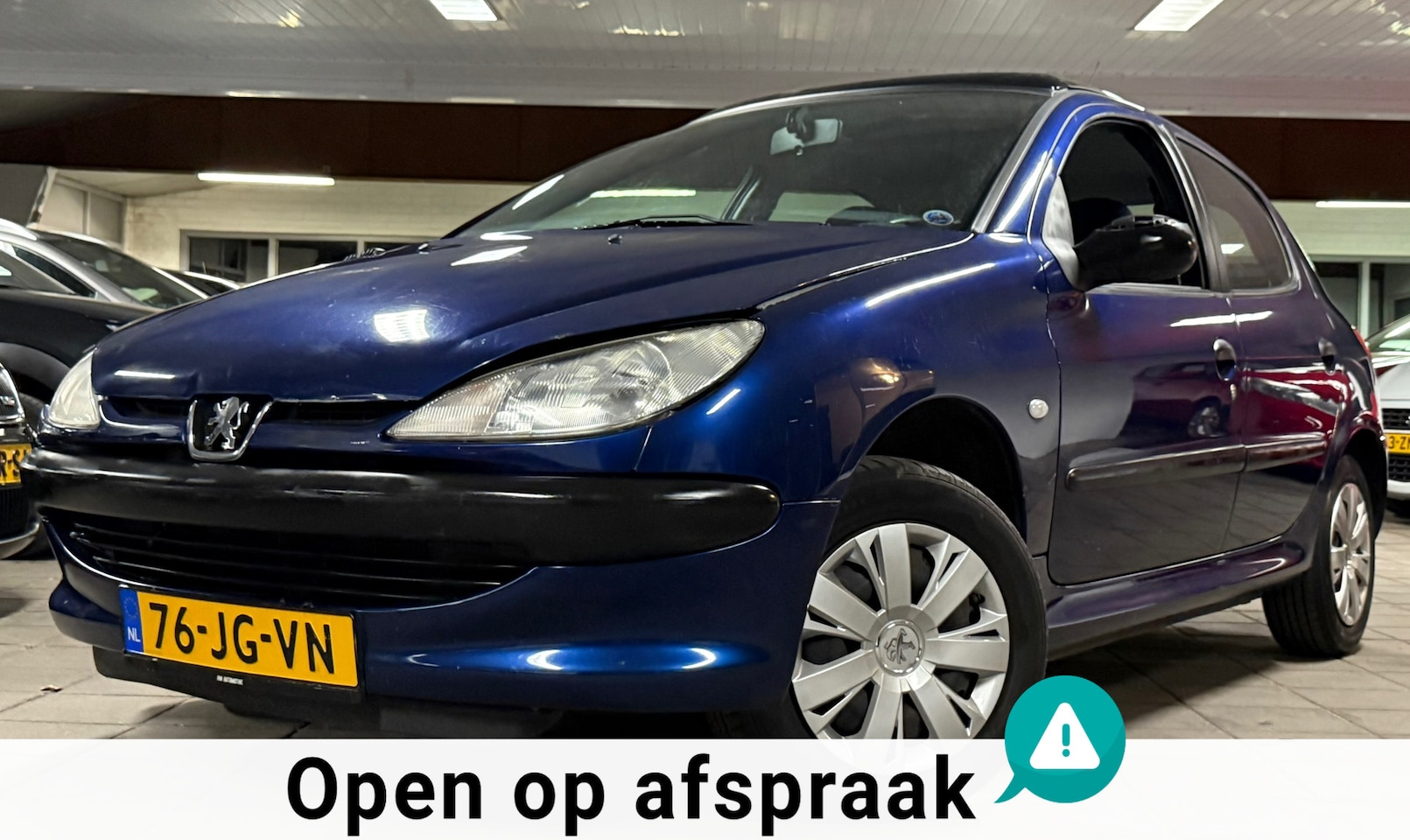 Peugeot 206 - 1.4 XT|NAP|APK02-27|Glazendak|5Deurs|Trekhaak|PerfectOH|Goedrijdend| - AutoWereld.nl