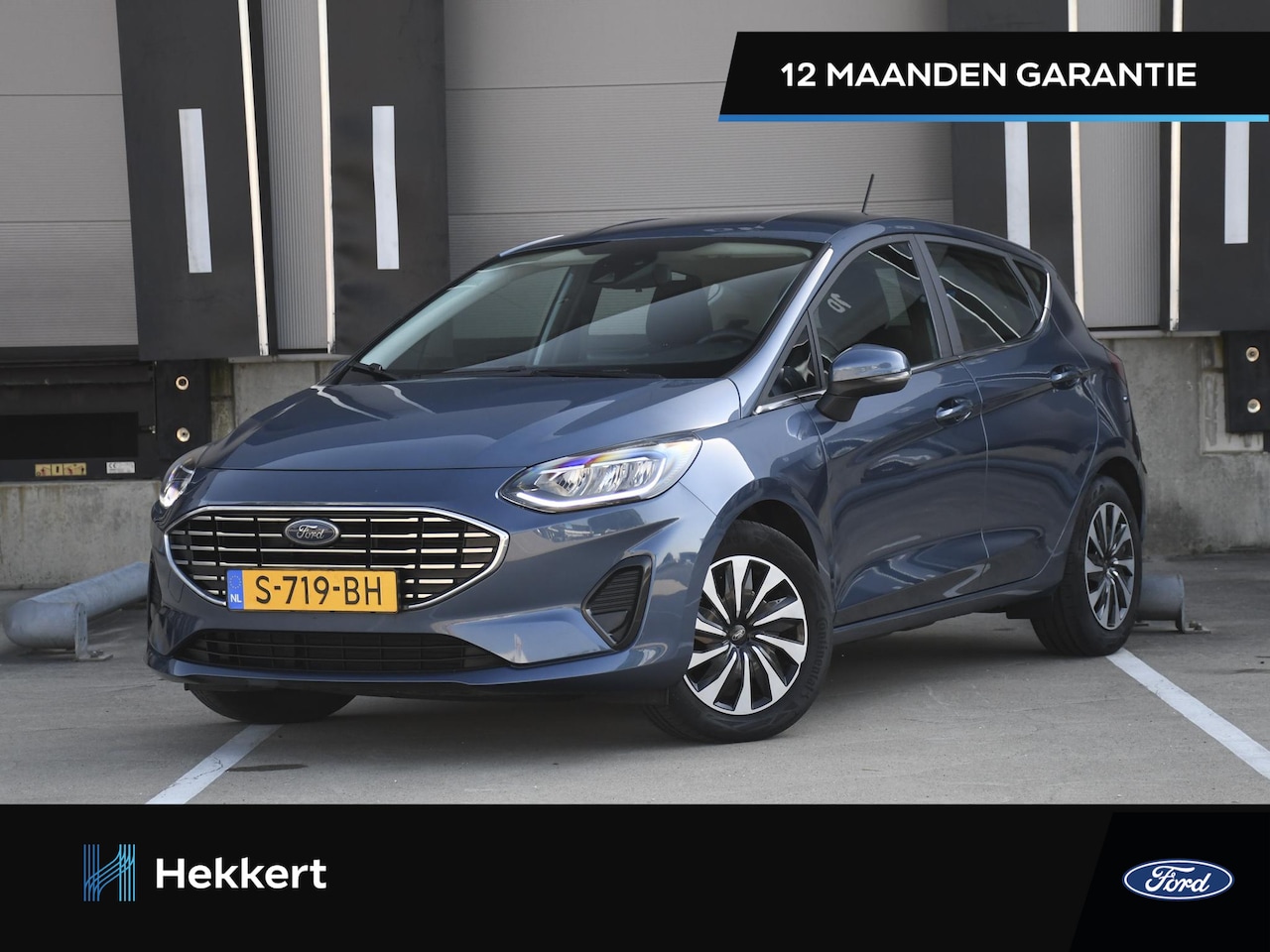Ford Fiesta - Titanium 1.0 EcoBoost Hybrid 125pk PDC ACHTER | CRUISE.C | NAVI | DAB | AIRCO - AutoWereld.nl