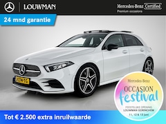Mercedes-Benz A-klasse - 180 AMG Nightpakket | Panoramadak | Sfeerverlichting | CarPlay | Augmented Reality | Parke