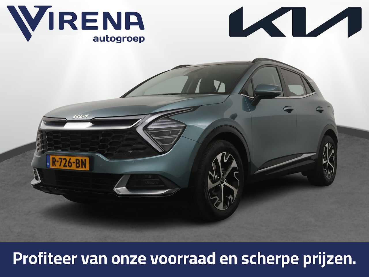 Kia Sportage - 1.6 T-GDi Hybrid DynamicPlusLine - Schuif-/Kanteldak - Stoel-/Stuurverwarming - Navigatie - AutoWereld.nl