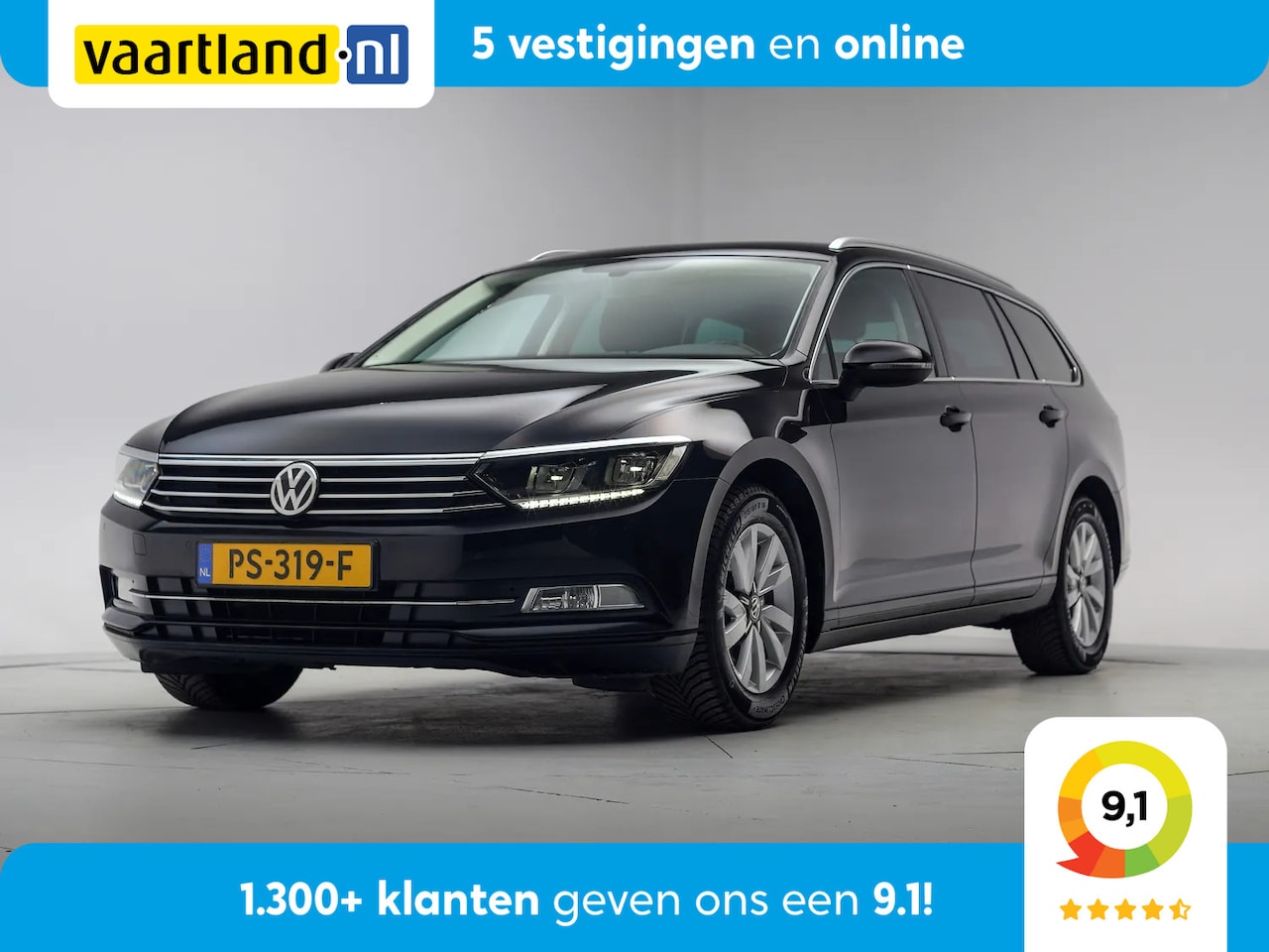 Volkswagen Passat Variant - 1.4 TSI Comfortline Business Aut. [ LED Navi Apple/Android Adapt.cruise ] - AutoWereld.nl