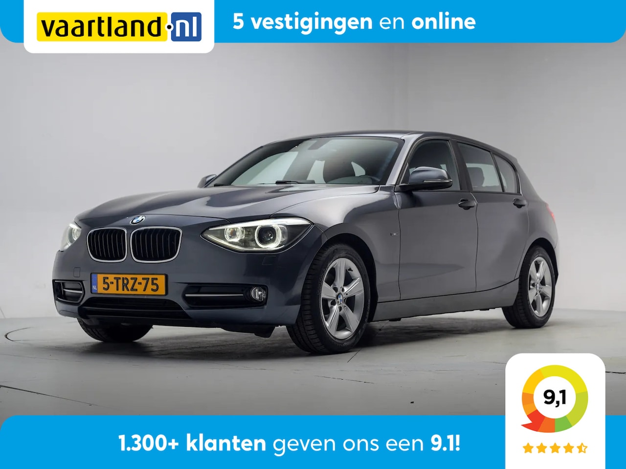 BMW 1-serie - 114i Corporate Lease Edition [ Sportstoelen Xenon Navi.Prof ] - AutoWereld.nl