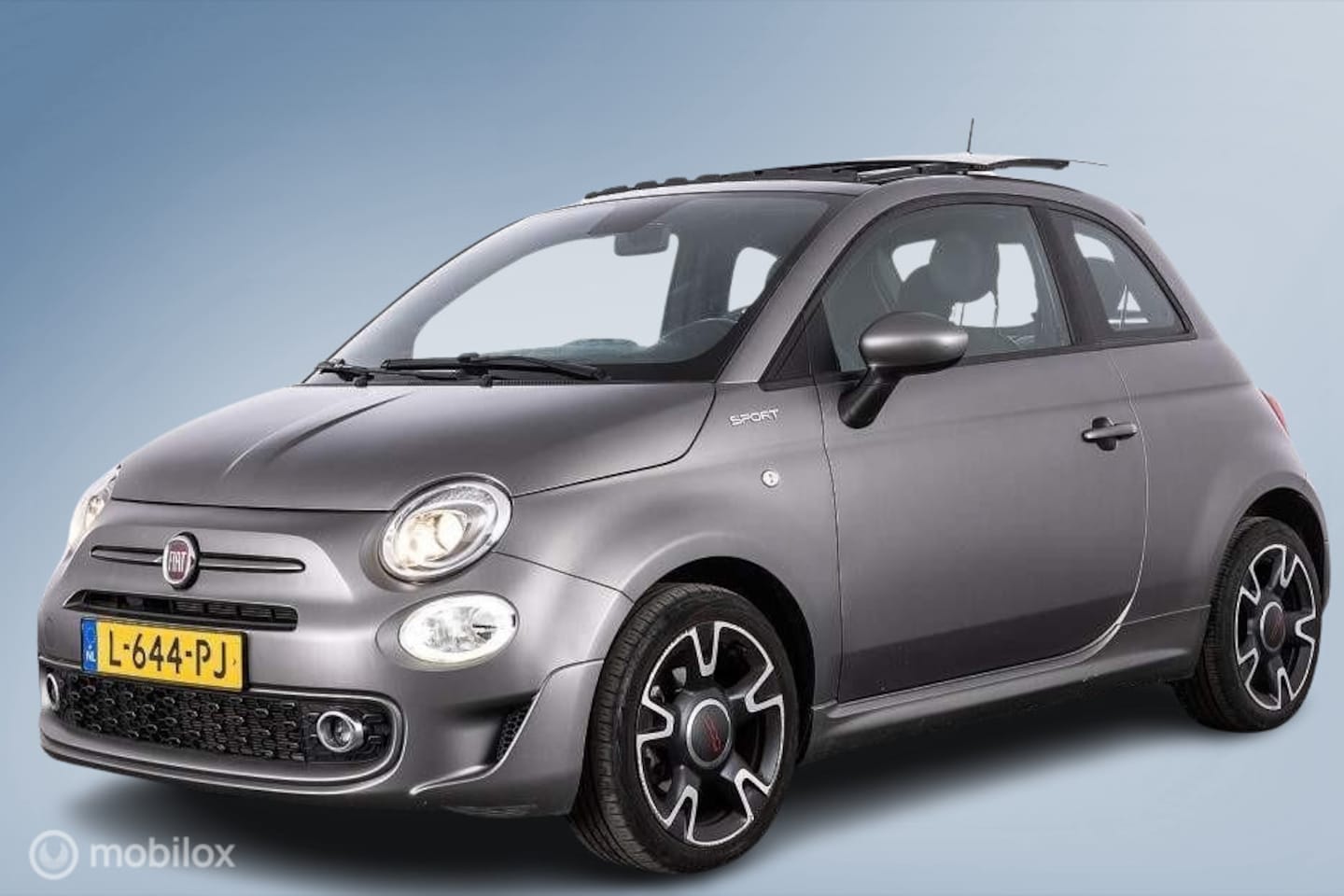 Fiat 500 - 1.0 Hybrid Sport 1.0 Hybrid Sport, Open dak, NL auto - AutoWereld.nl