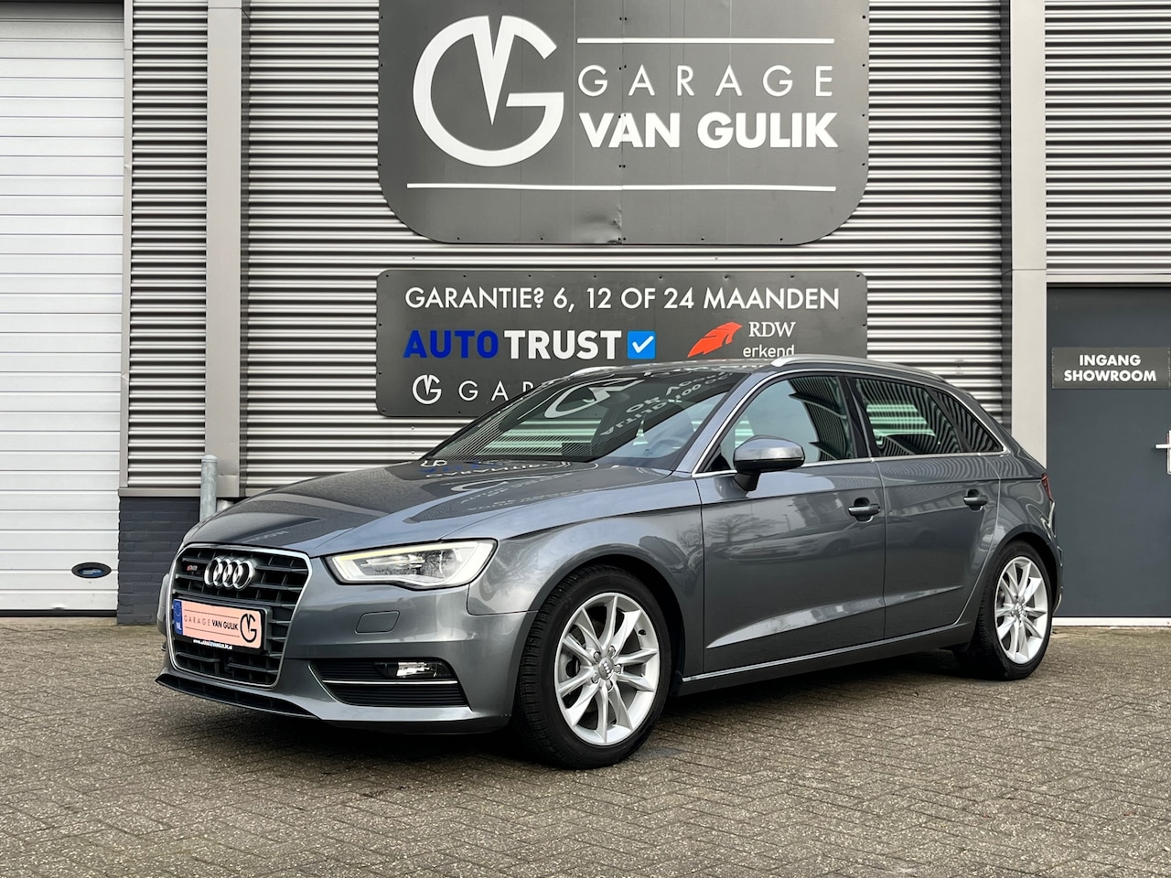Audi A3 Sportback - 1.4 TFSI Ambition Pro Line S 122PK Automaat,Trekhaak,Navi,Clima,AdaptiveCruise,Isofix,Blue - AutoWereld.nl