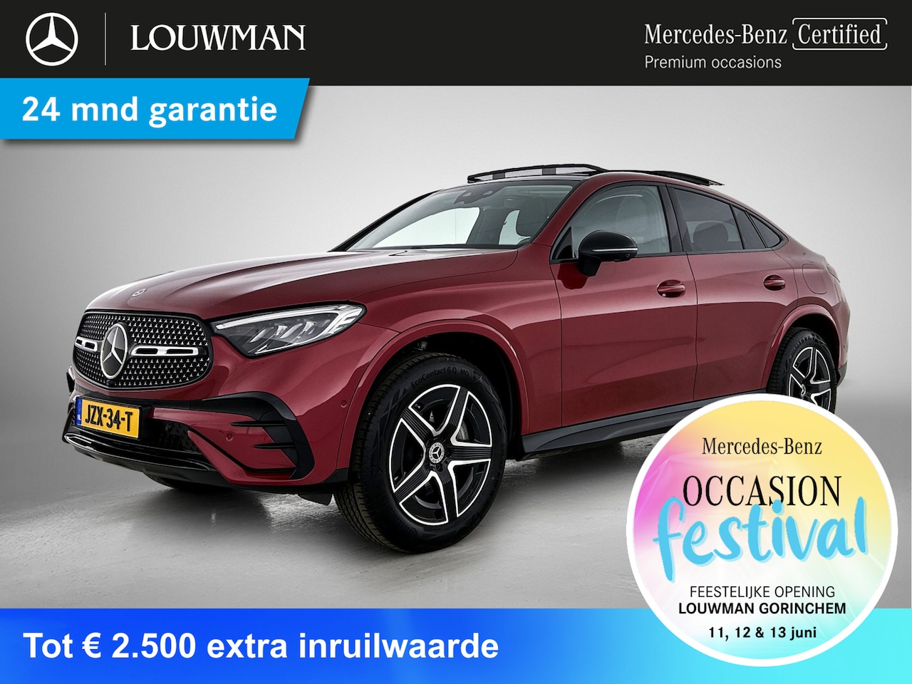 Mercedes-Benz GLC-klasse Coupé - 300 e 4MATIC AMG Nightpakket | Panoramadak | Trekhaak | Rijassistentiepack / Distronic | 3 - AutoWereld.nl