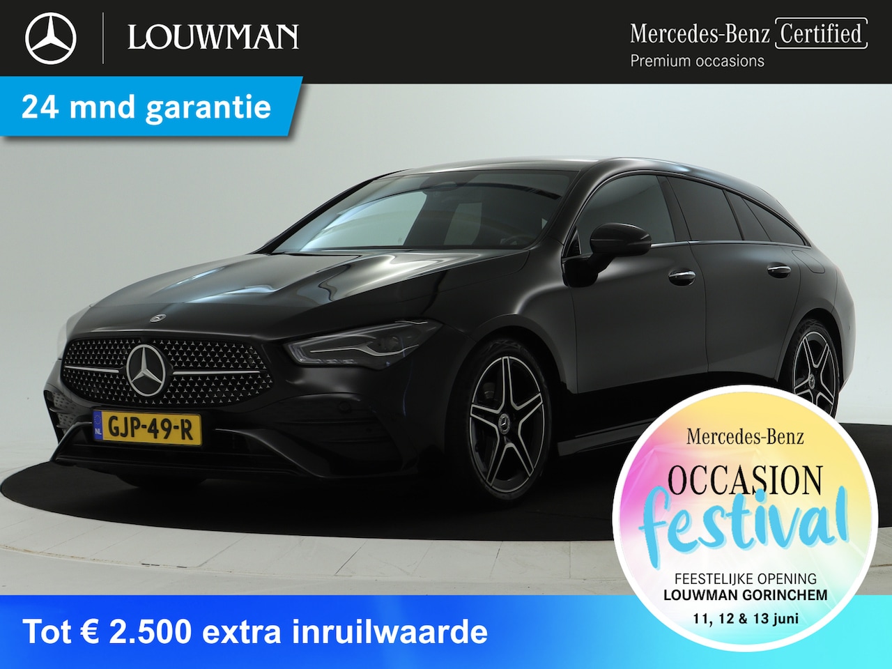 Mercedes-Benz CLA-klasse Shooting Brake - 180 AMG Nightpakket | Trekhaak | Keyless Go | Sfeerverlichting | Stoelverwarming | Parkeer - AutoWereld.nl