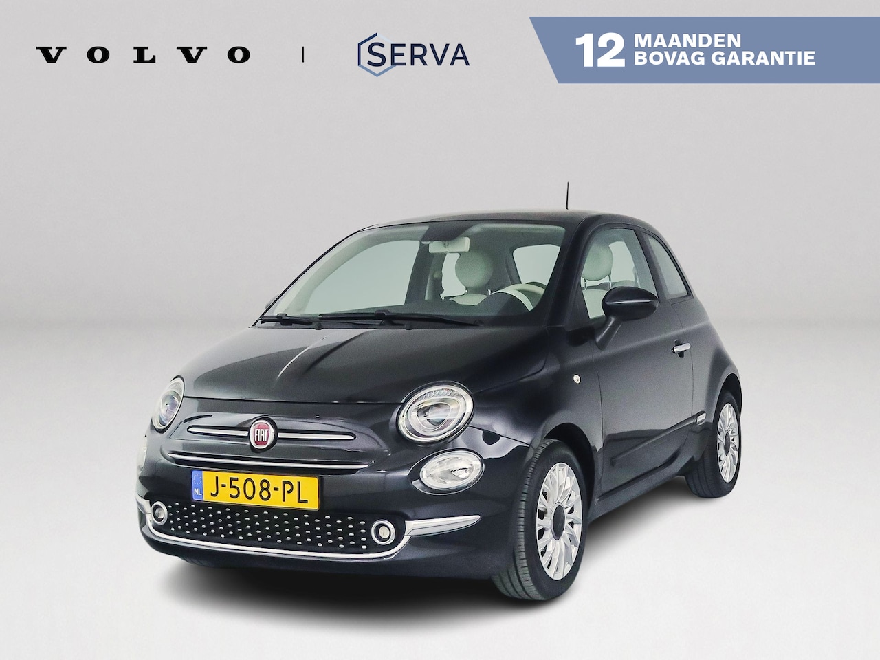 Fiat 500 - 1.0 Hybrid Lounge | Panoramadak | Parkeersensoren achter | Airco | Cruise control - AutoWereld.nl