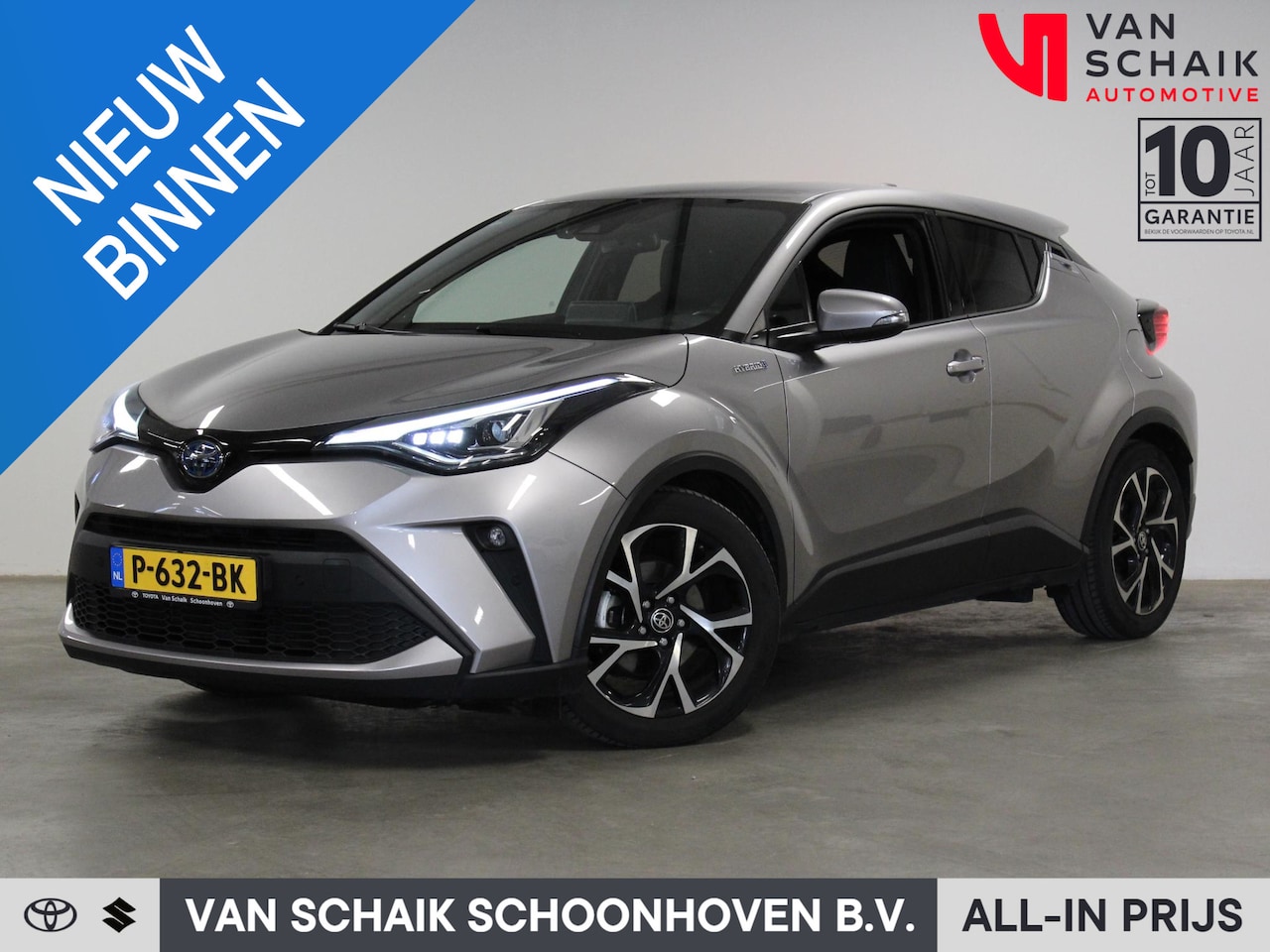 Toyota C-HR - 1.8 Hybrid Style Luxury Leder | Trekhaak - AutoWereld.nl