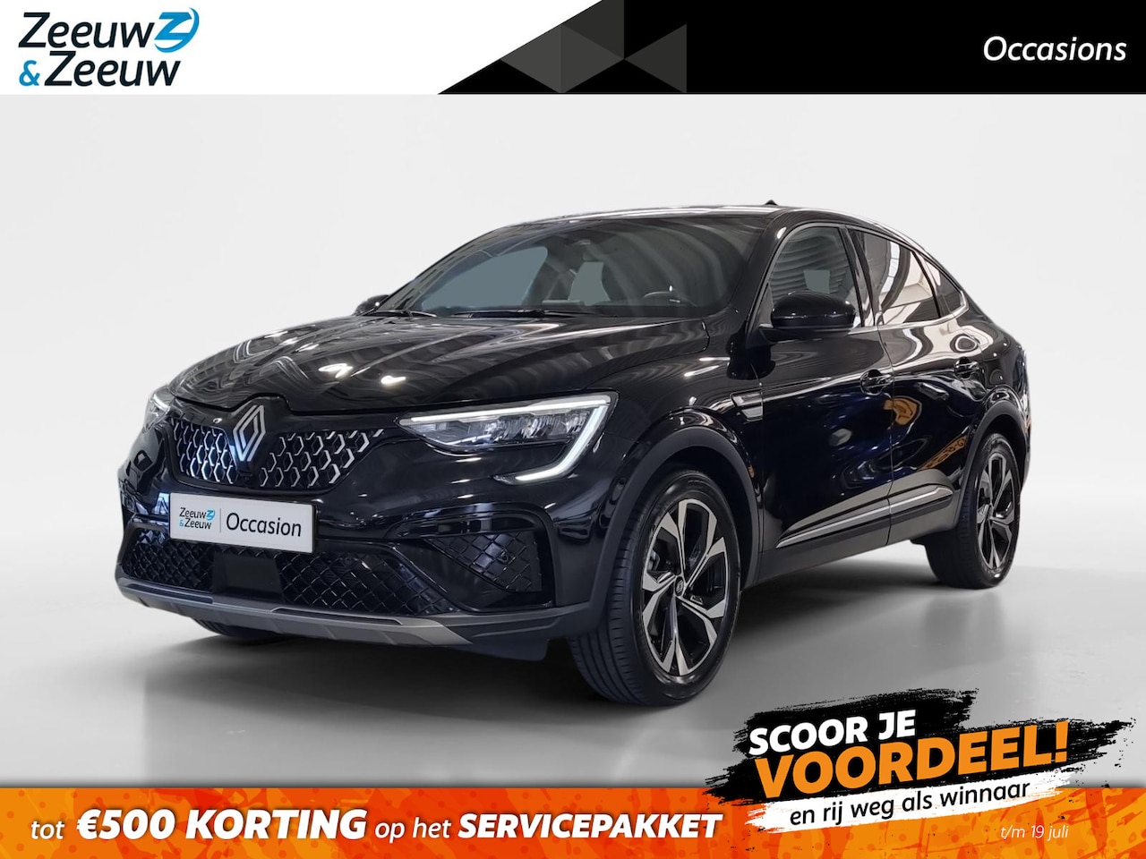 Renault Arkana - 1.6 E-Tech full hybrid 145 techno * Automaat * Achteruit Camera * Cruise Control * Carplay - AutoWereld.nl