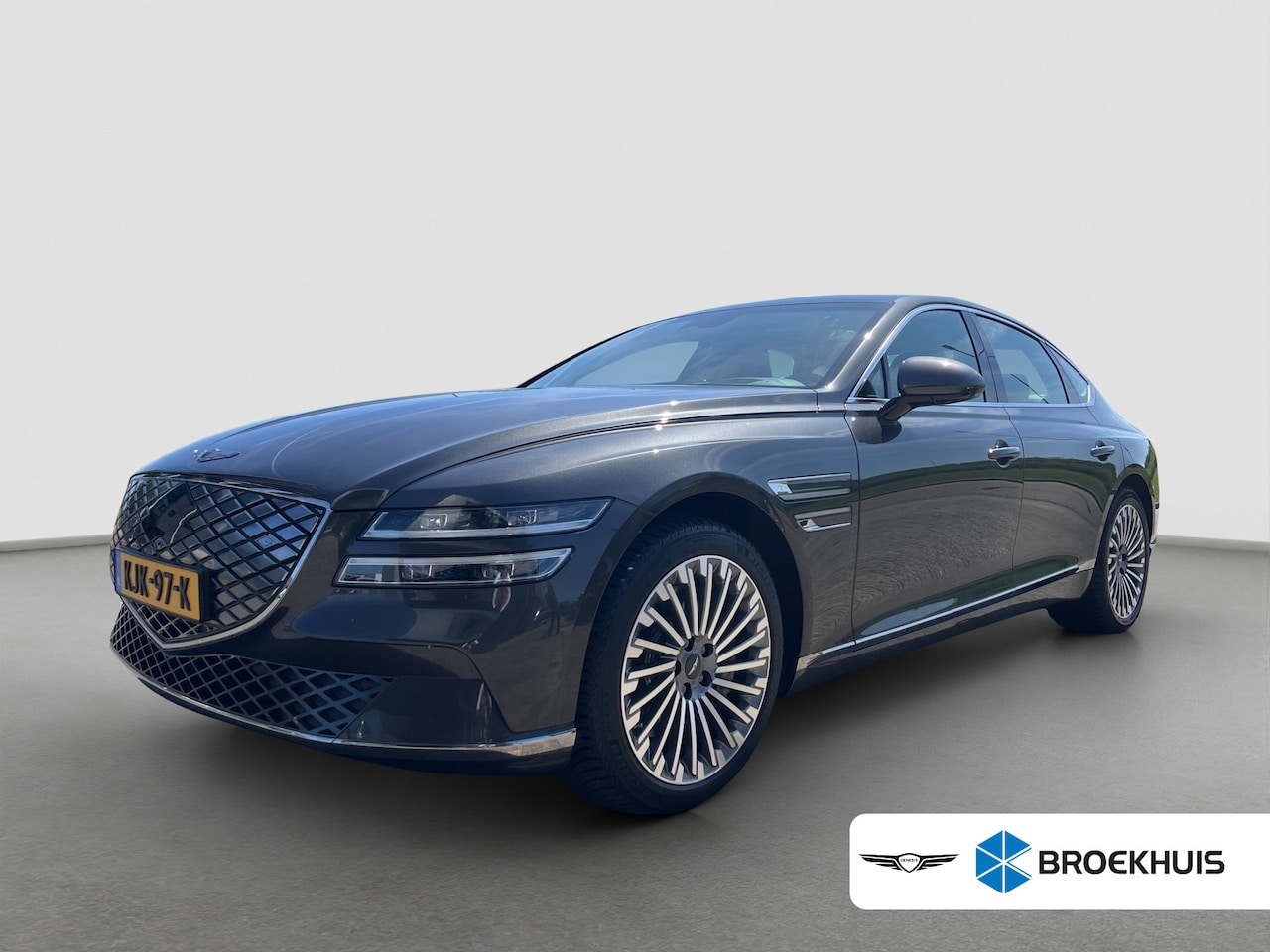 Genesis G80 - 87 kWh 390pk AWD Dual Motor Premium | Solarroof | Full LED verlichting | Stoelverwarming/ - AutoWereld.nl