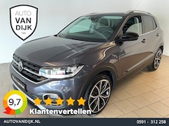 Volkswagen T-Cross - 1.0 TSI 110PK AUTOMAAT AIRCO NAVI CRUISE STOELVERW APPLE CARPLAY VELGEN MULTI STUUR KEYLES