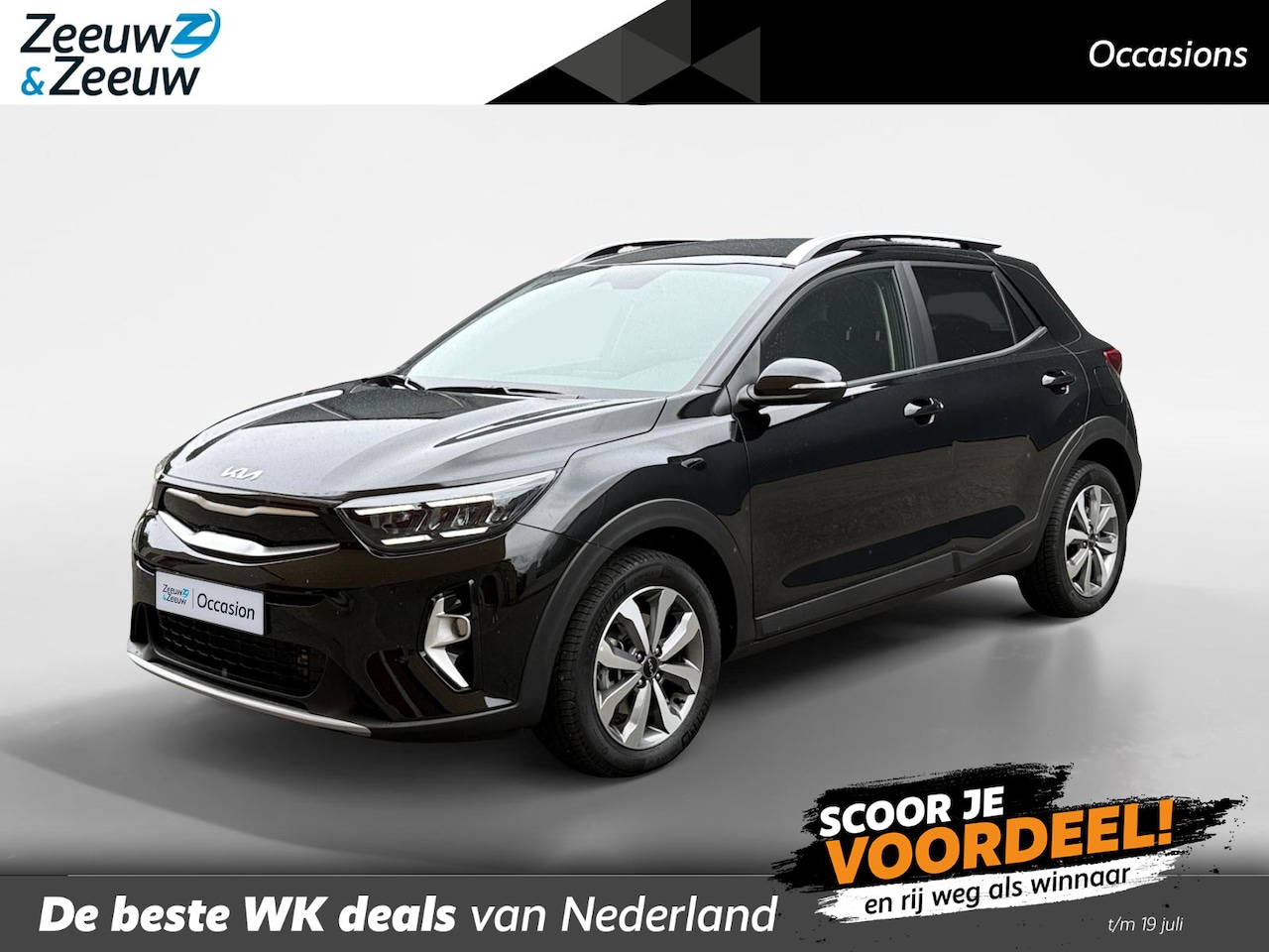 Kia Stonic - 1.0 T-GDi MHEV DynamicPlusLine Navi | Metallic lak | Fabrieksgarantie t/m 11-8-2032 + 3x 1 - AutoWereld.nl