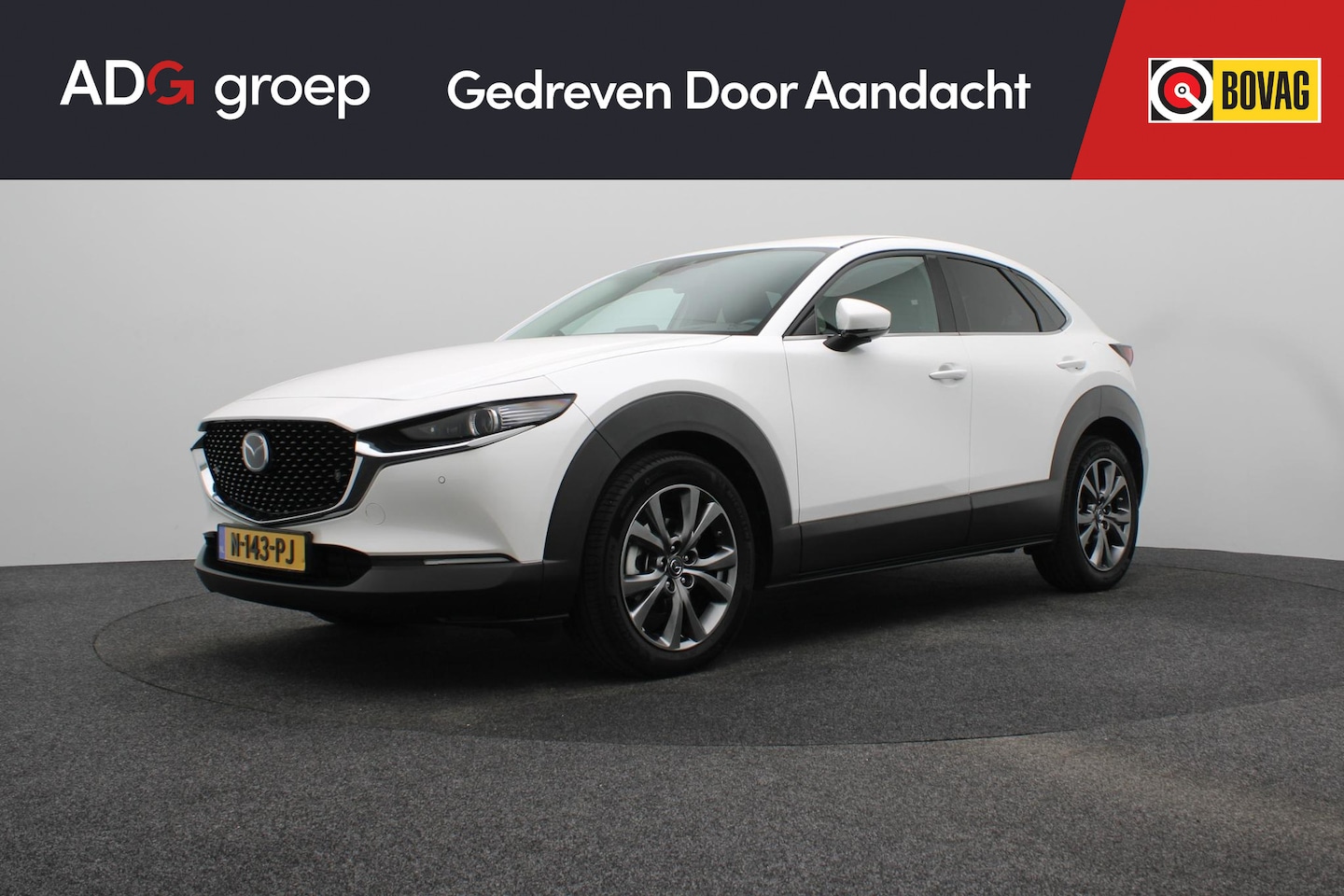 Mazda CX-30 - 2.0 e-SkyActiv-X M Hybrid Luxury Automaat | Camera | Stoelverwarming | HUD | Navigatie - AutoWereld.nl