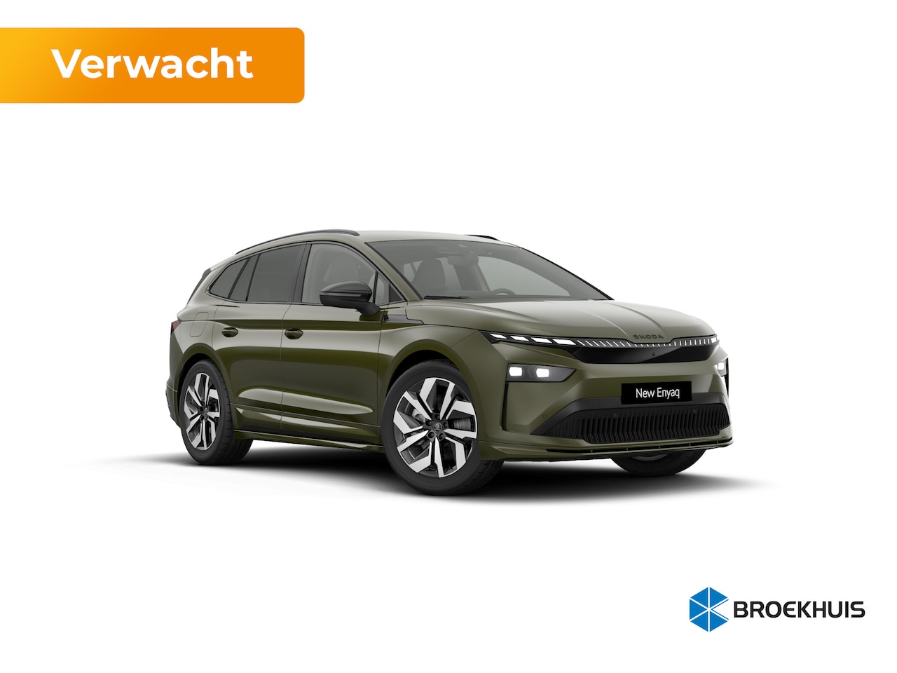 Skoda Enyaq iV - Sportline Tour Edition | Chrome interieur accenten | Driving mode select | Parkeersensoren - AutoWereld.nl