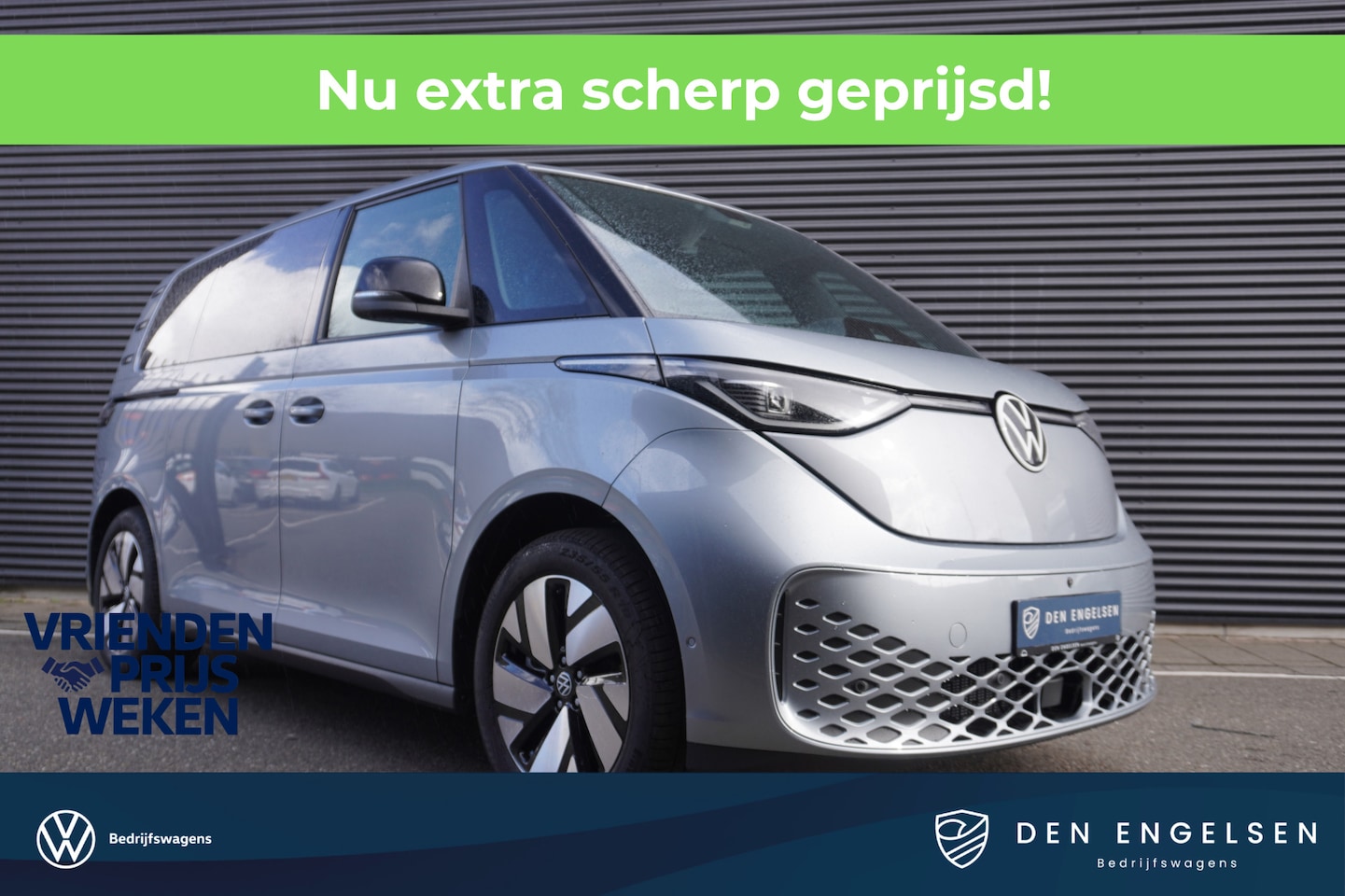 Volkswagen ID. Buzz - Pro Bulli Limited Edition 286 pk, Open & Close Pakket, Trekhaak elektrisch wegklapbaar, Na - AutoWereld.nl