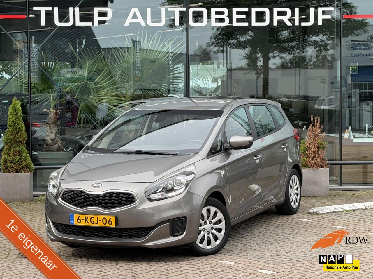 Kia Carens - 1.6 GDi First Edit 7 zits 2013 1e eig Top onderh - AutoWereld.nl