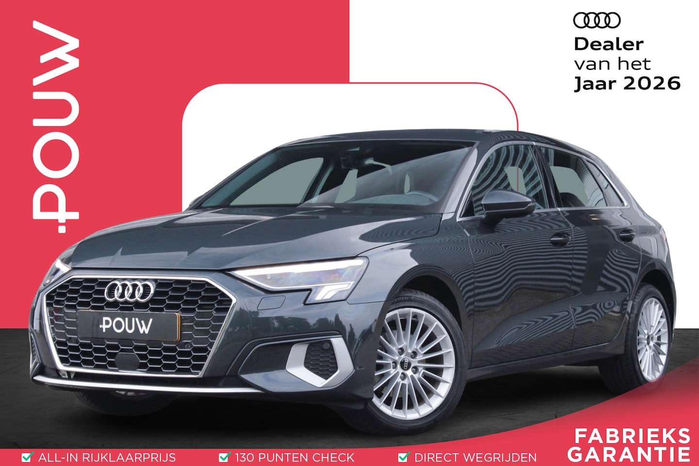 Audi A3 Sportback - 30 TFSI 110pk S-tronic Advanced edition | 2-Zone Climate Control | Adaptive Cruise Control - AutoWereld.nl