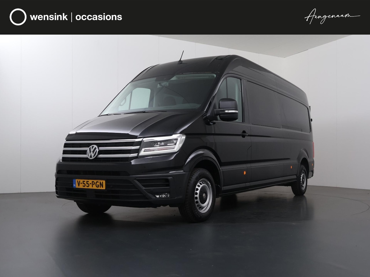Volkswagen Crafter - 2.0 TDI | AUT. | L4 H3 | DUBBEL CABINE | LAADKLEP | 177 PK | ADAPTIEVE CRUISE CONTROL | 7- - AutoWereld.nl