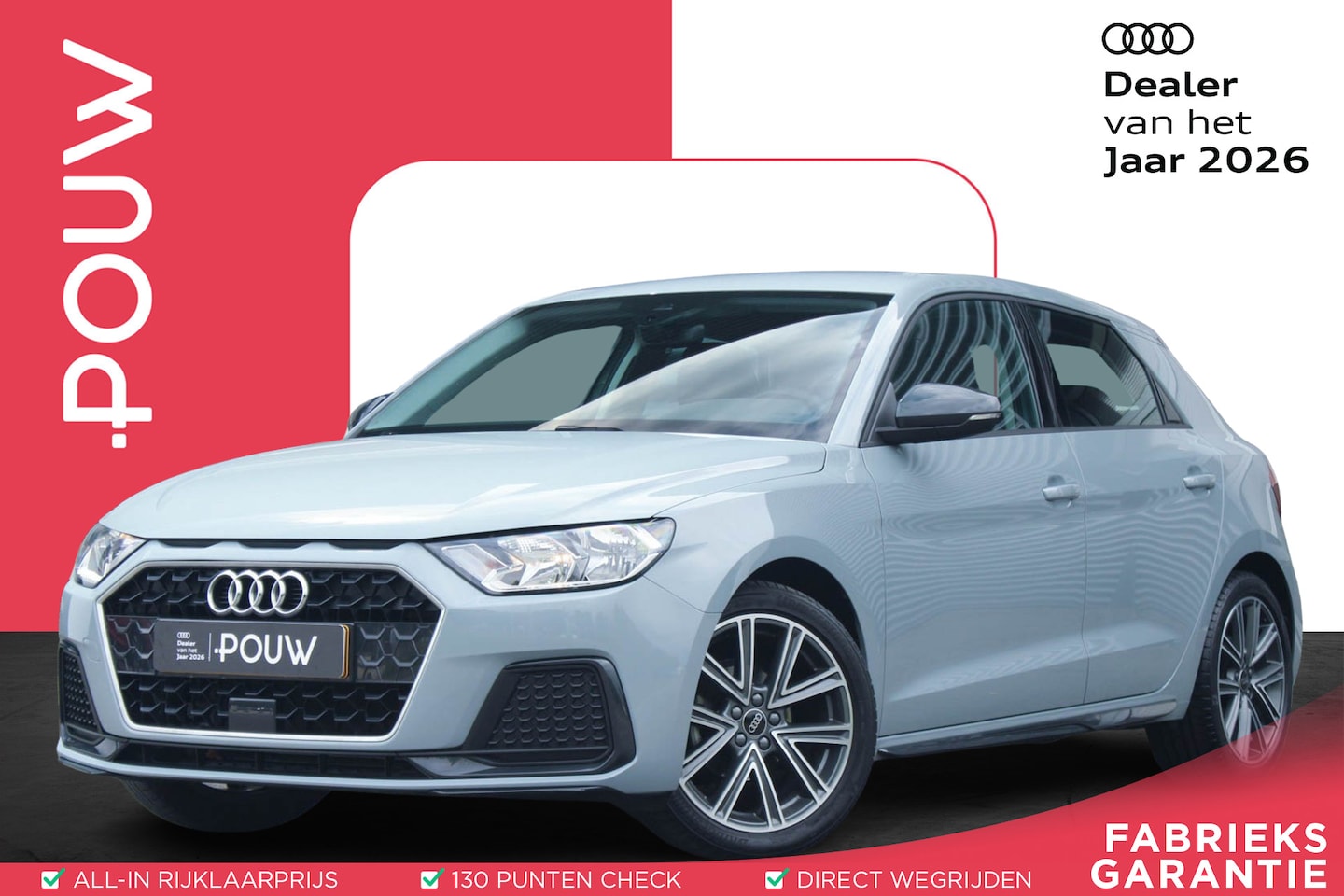 Audi A1 Sportback - 25 TFSI 95pk Advanced edition | Apple Carplay/Android Auto | Cruise Control | PDC achter - AutoWereld.nl