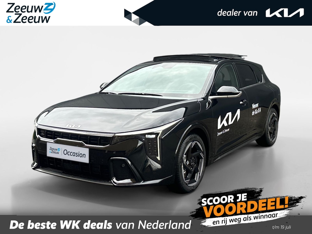 Kia K4 - 1.0 T-GDi MHEV GT-Line Launch Edition (pano) Dodehoekassistentie | Kruisend verkeersassist - AutoWereld.nl