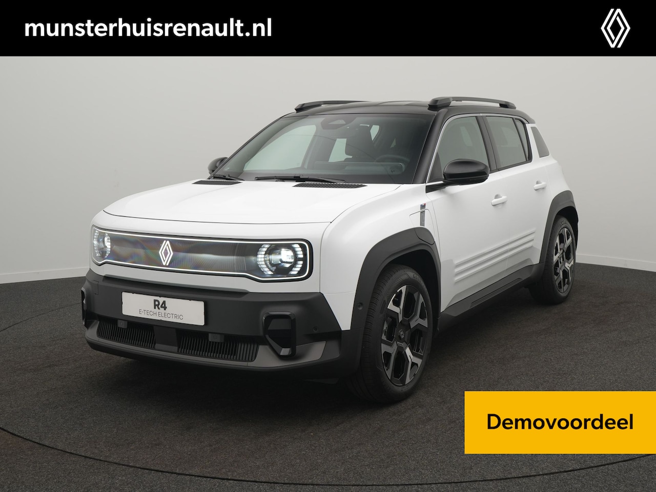 Renault 4 - comfort range techno 52 kWh - Demo - Pack Safety & Advanced Driving Assist - - AutoWereld.nl