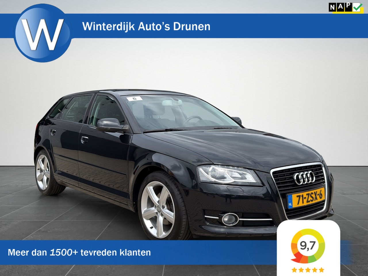 Audi A3 Sportback - 1.2 TFSI Ambition Advance|Navigatie|NLauto - AutoWereld.nl