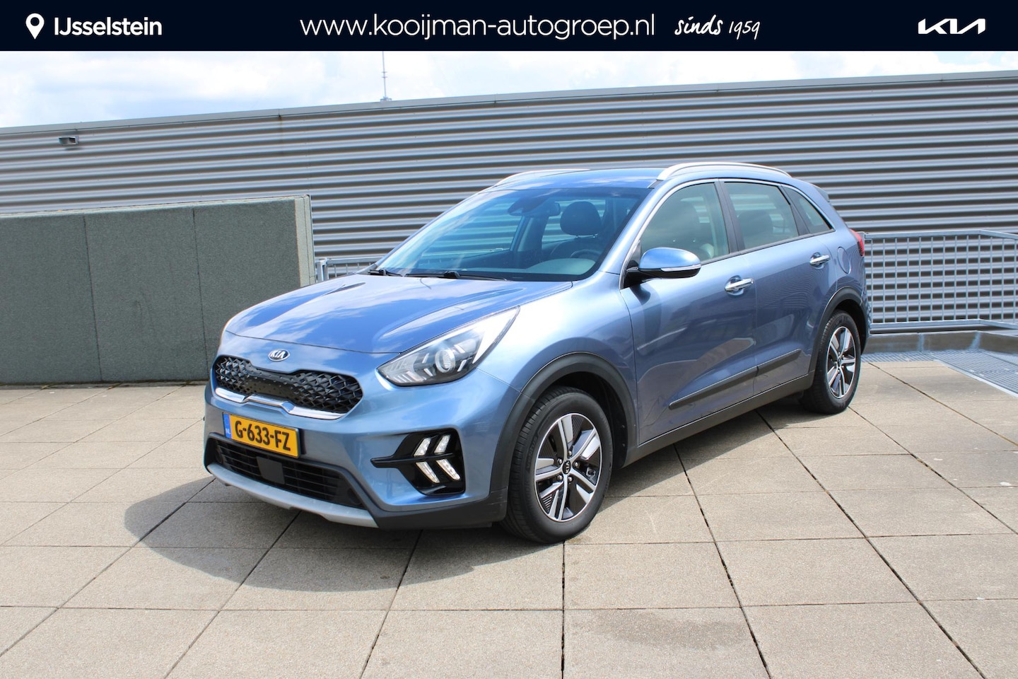 Kia Niro - 1.6 GDi Hybrid DynamicLine Navigatie / Camera / Trekhaak mag 1300kg trekken - AutoWereld.nl