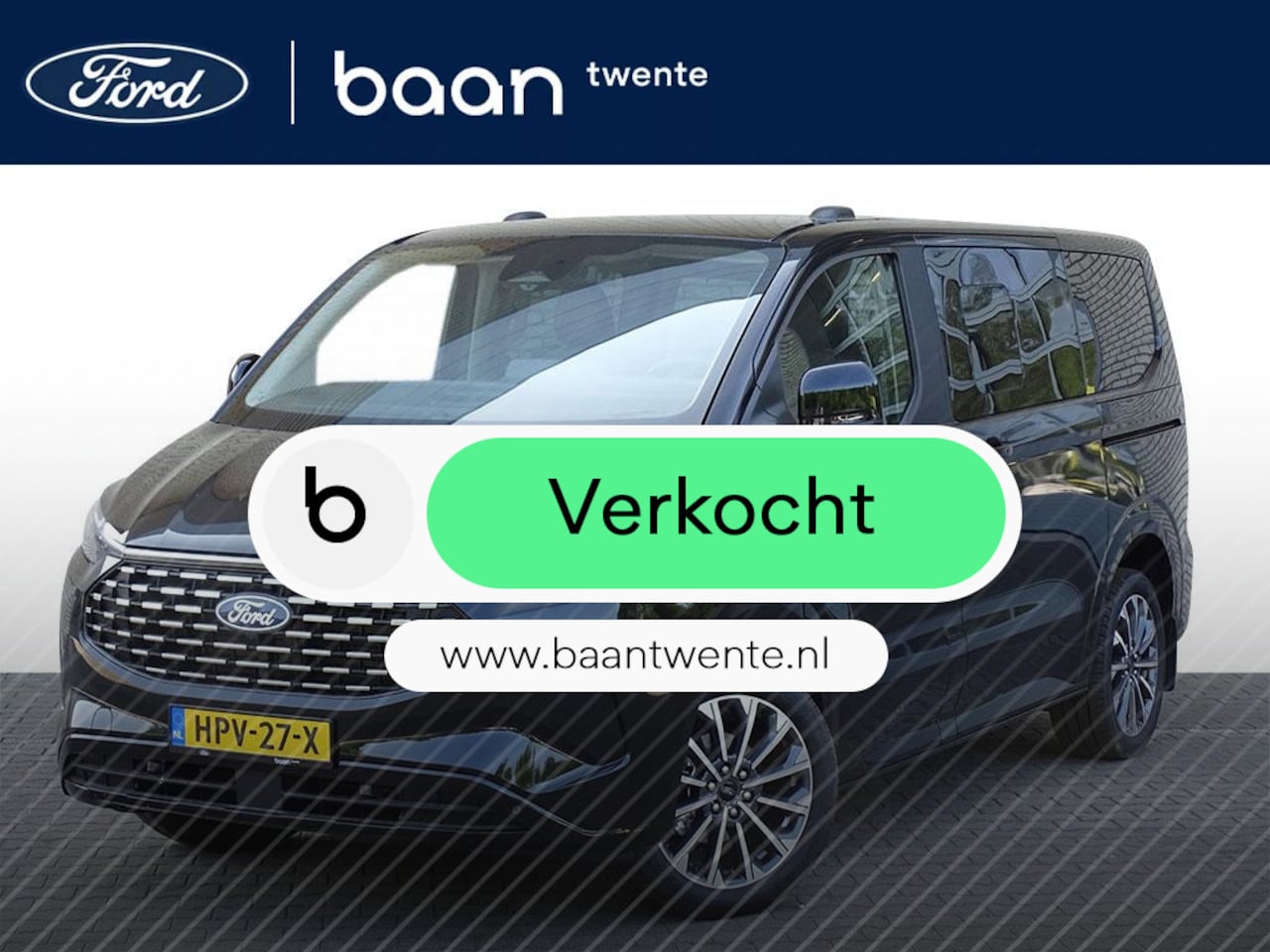 Ford Model T - Custom 2.5 Plug-IN Hybrid 233 PK L1H1 Titanium X | Incl. BTW & BPM | 8 Persoons | Elektr. - AutoWereld.nl